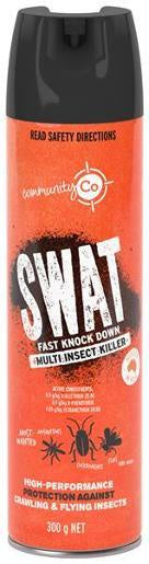 Community Co Swat Fast Knock Down Multi Insect Spray 300g