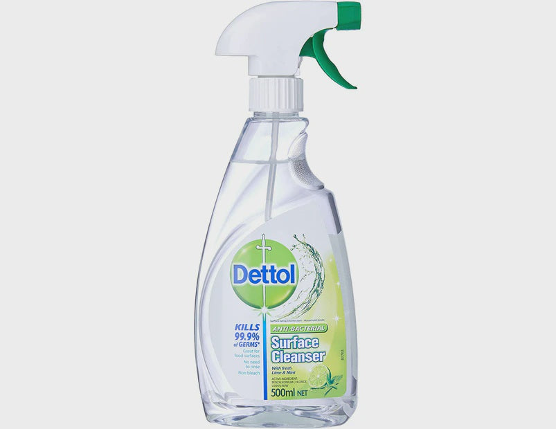 Dettol Disinfectant Antibacterial Surface Spray Lime & Mint 500ml