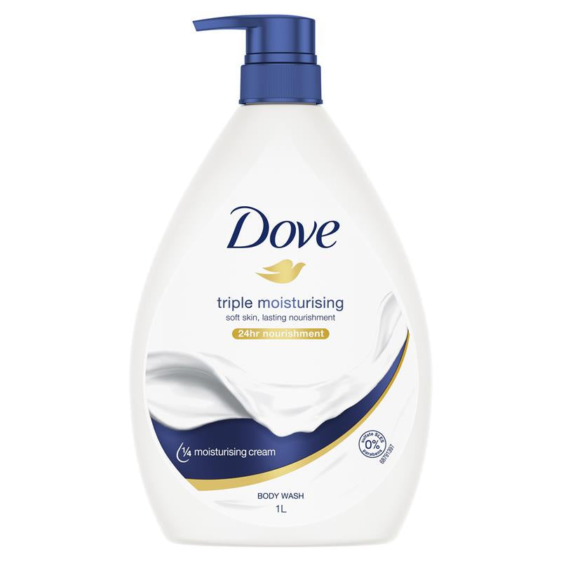Dove Triple Moisturising Body Wash 1 Litre