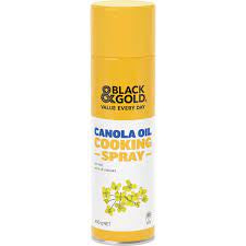 Black & Gold Canola Oil Spray 400g