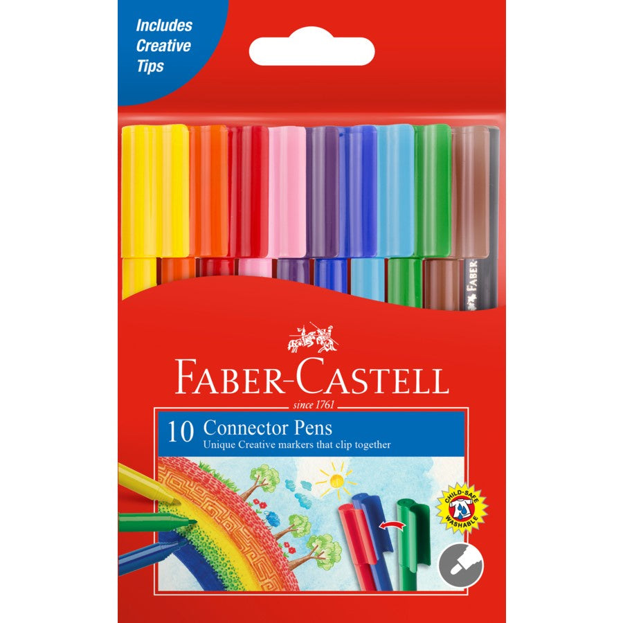 Faber Castell Connector Pens 10pk
