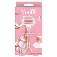 Gillette Venus Comfortglide White Tea Razor + 2 Blade Refills