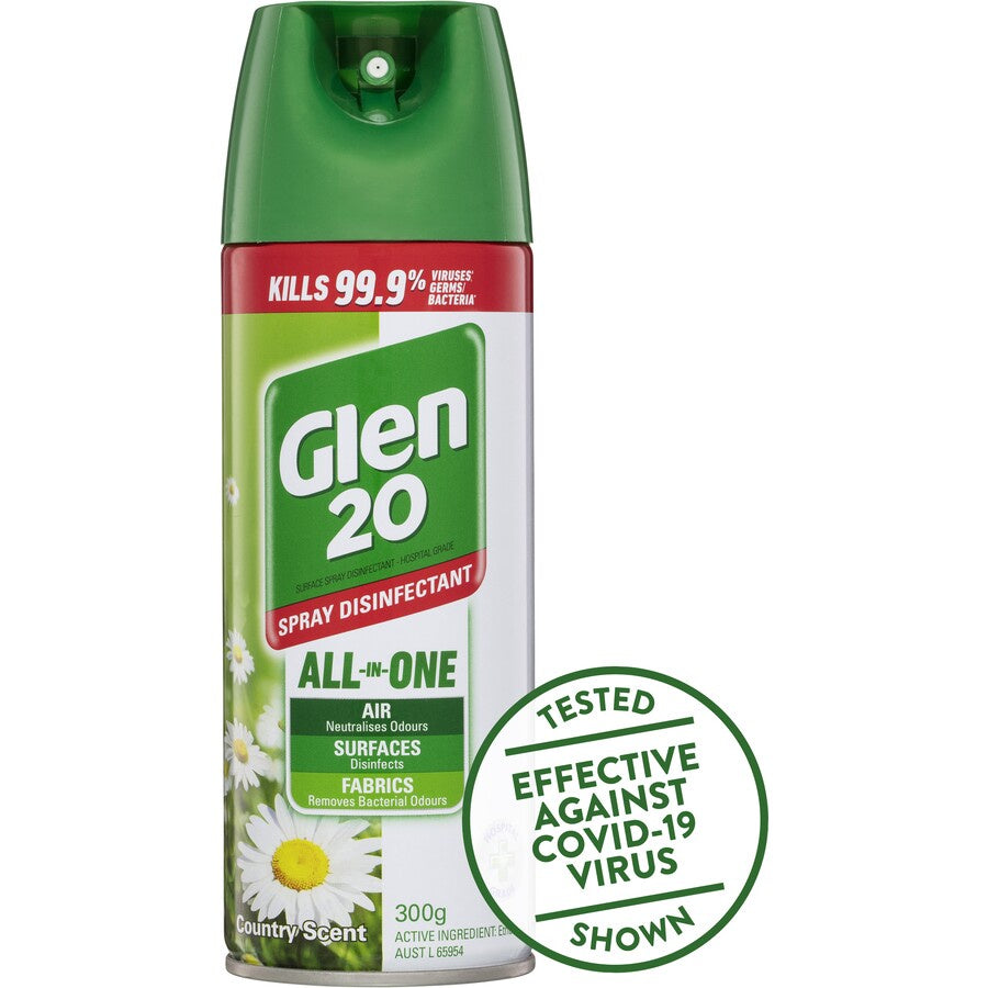 Glen 20 Disinfectant Spray Country Scent 300g