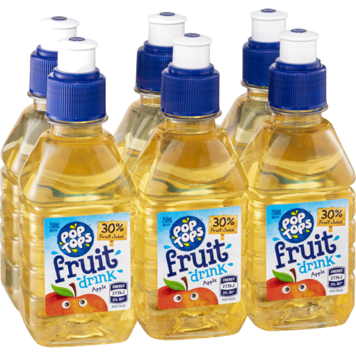 Pop Tops  Apple 6 x 250ml