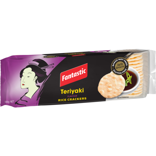 Fantastic Oriental Teriyaki Rice Cracker 100g