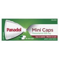 Panadol Mini Caps 16pk