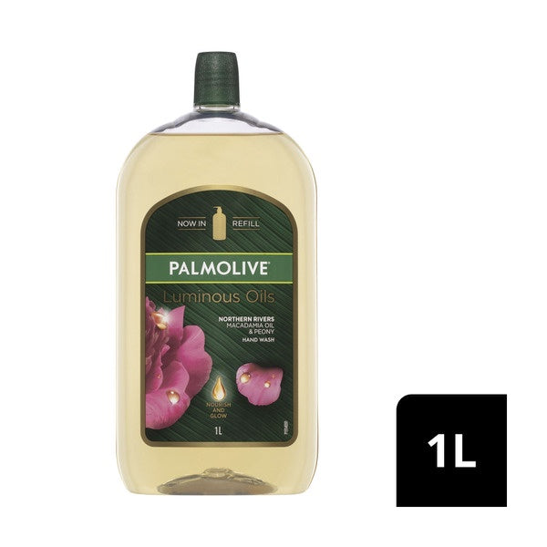 Palmolive Liquid Hand Wash Peony & Macadamia Refill 1L