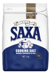 Saxa Natural Australian Salt Traditional Cooking Seasoning 1kg