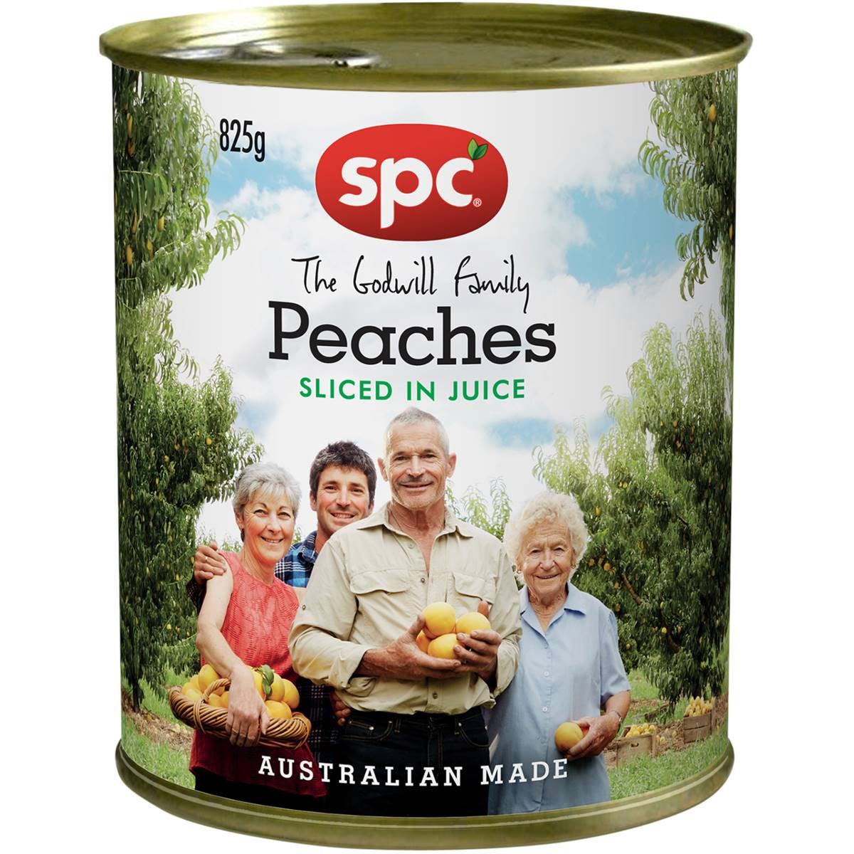 SPC Peaches Sliced in Juice 825g