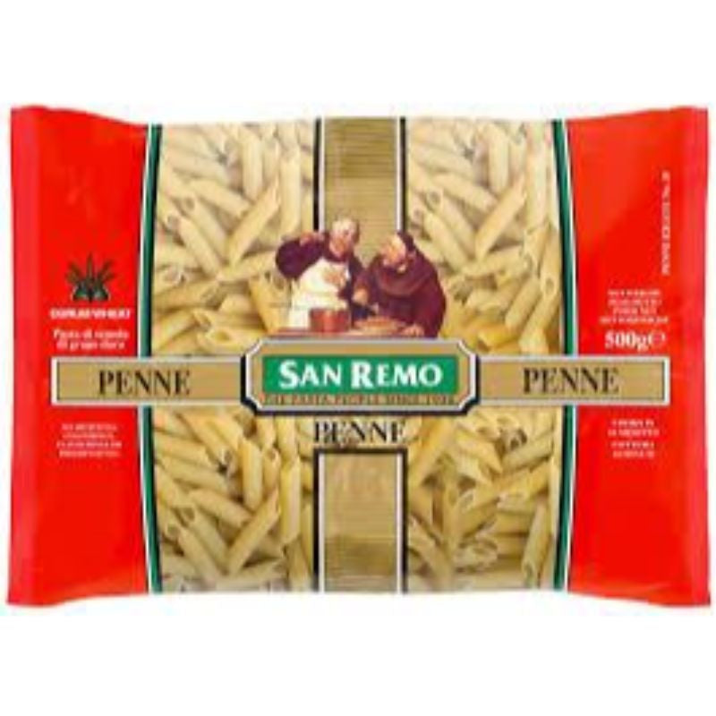 San Remo Penne Pasta No 18 500g