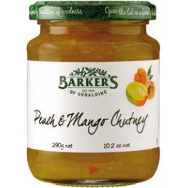 Barkers Peach & Mango Chutney 260g