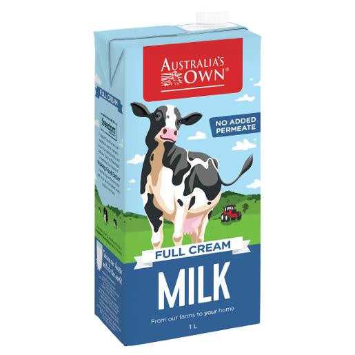 Australia's Own Milk Full Cream 1 L