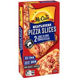 McCain Pizza Slice Meatlovers 600g