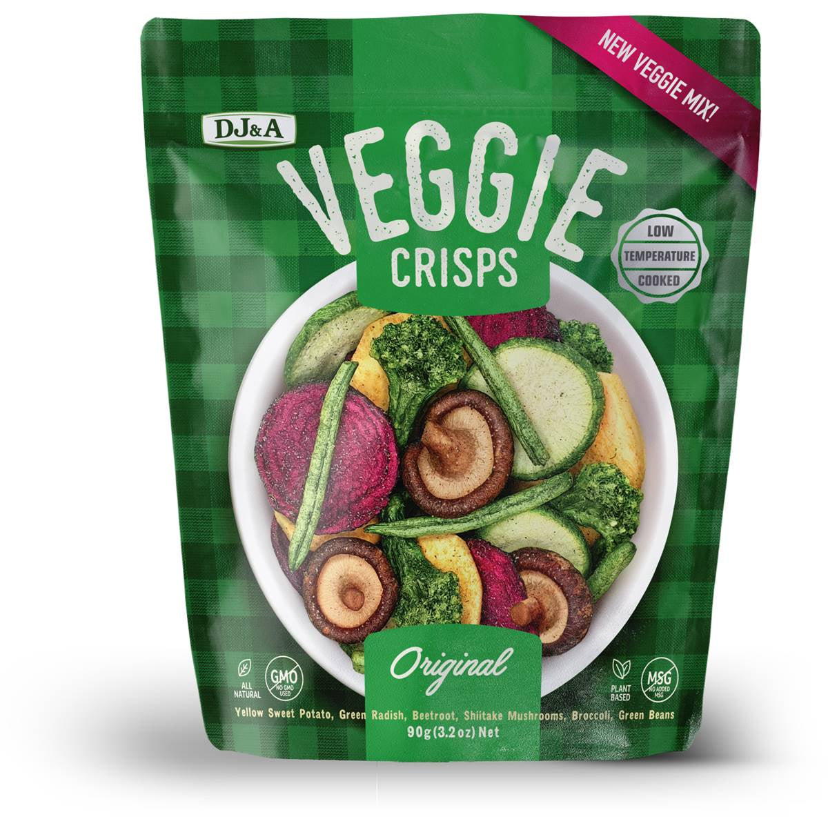 DJ&A Veggie Crisps Original 90g