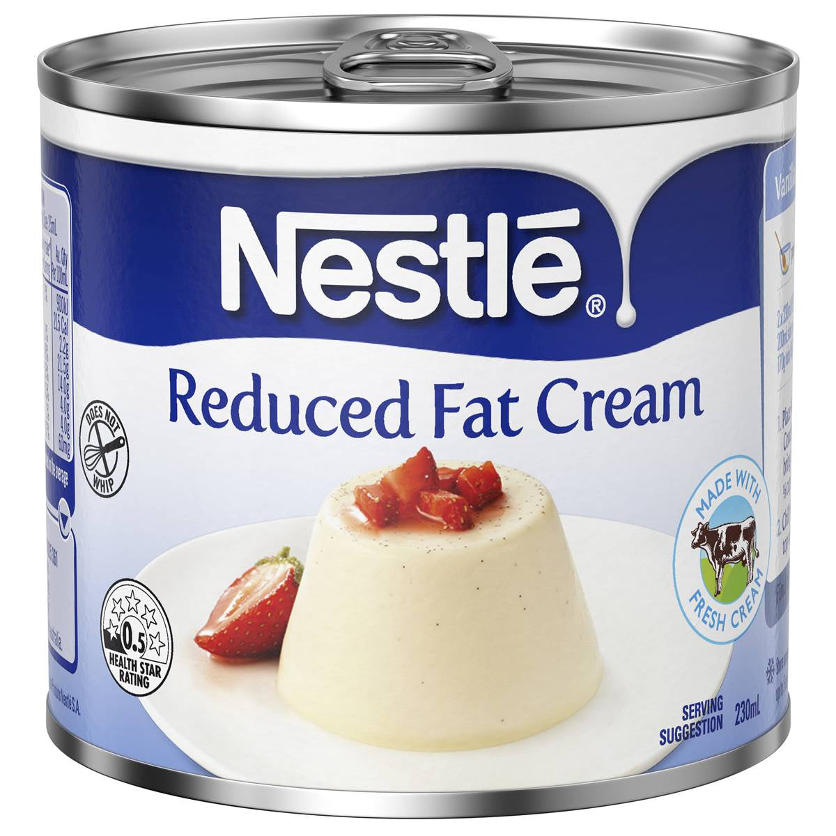 Nestle Reduced Fat Uht Cream 230ml