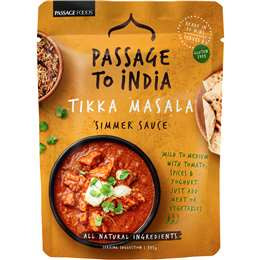 Passage to India Simmer Sauce 375g Tikka Masala