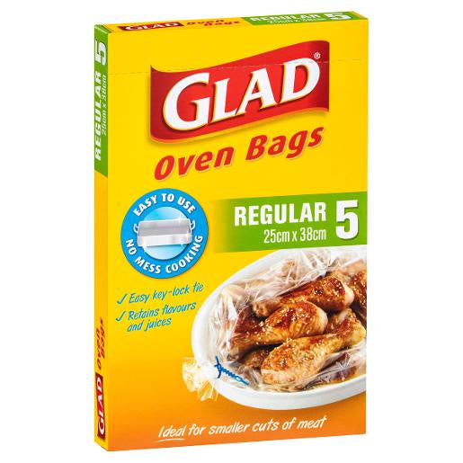 Glad Oven Bags Regular 5pk