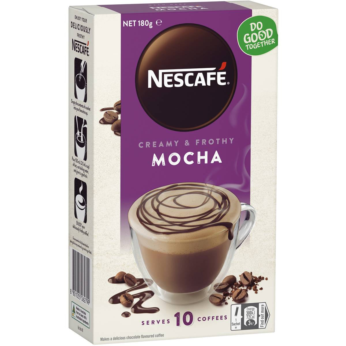 Nescafe Coffee Sachet Mocha 10pk