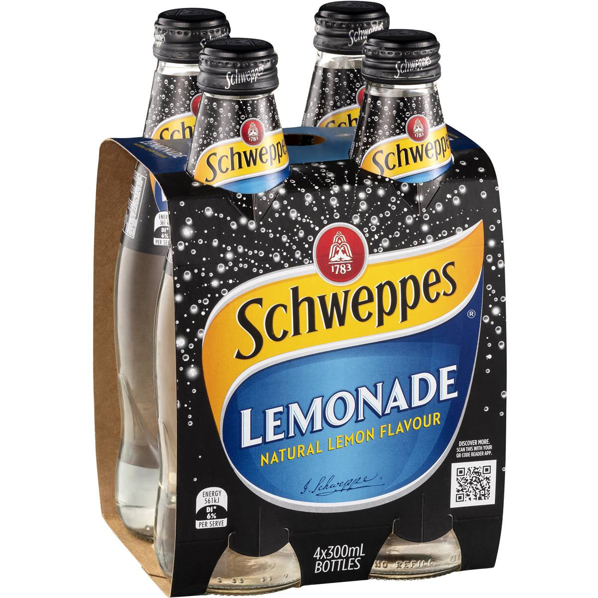 Schweppes Classic Mixers Lemonade 300ml x 4pk
