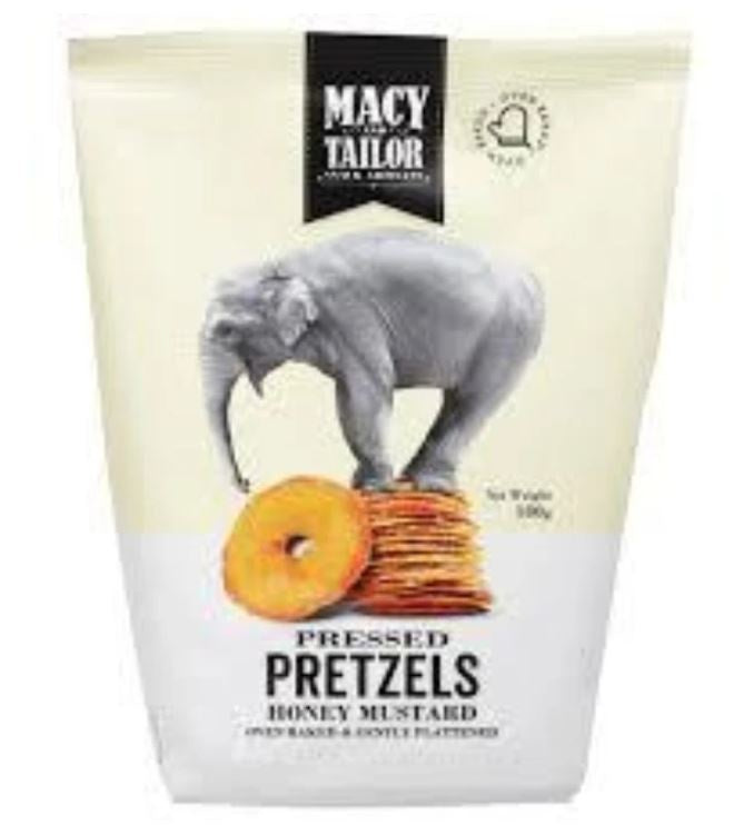 Macy & Tailor Honey Mustard Pretzels 180g