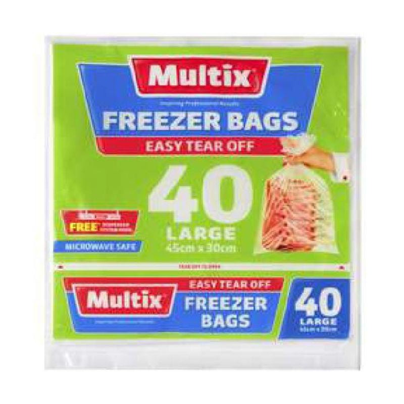 Multix Freezer Bags Large 40pk