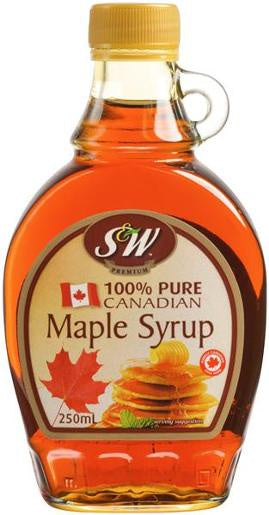 S & W Maple Syrup 250 ml