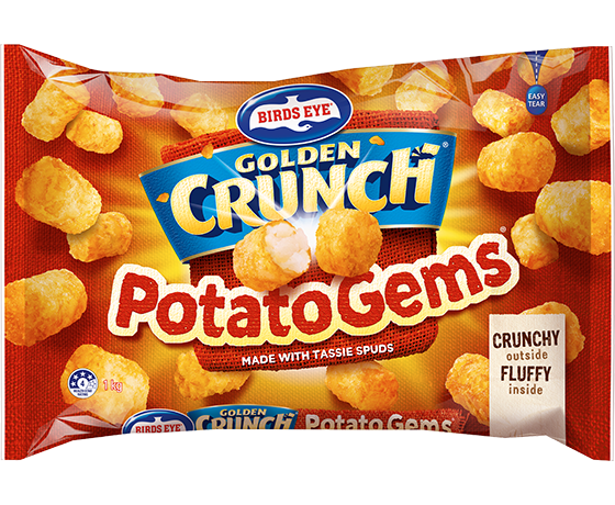 Birds Eye Potato Gem Golden Crunch 900g
