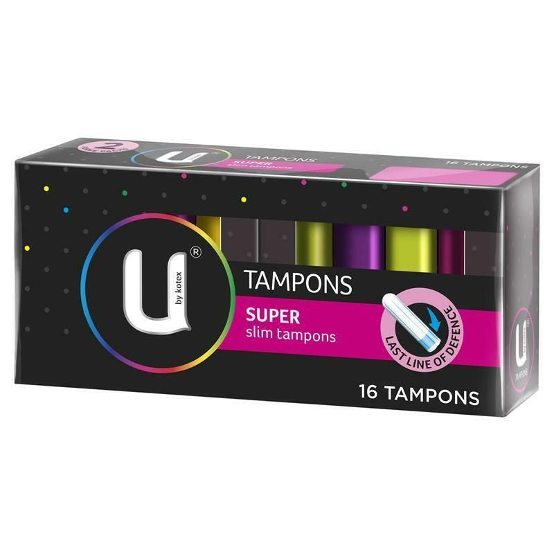 U by Kotex Tampon Super 16