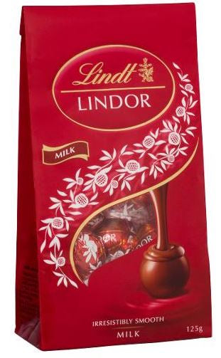 Lindt Lindor Milk Share Bag 125g