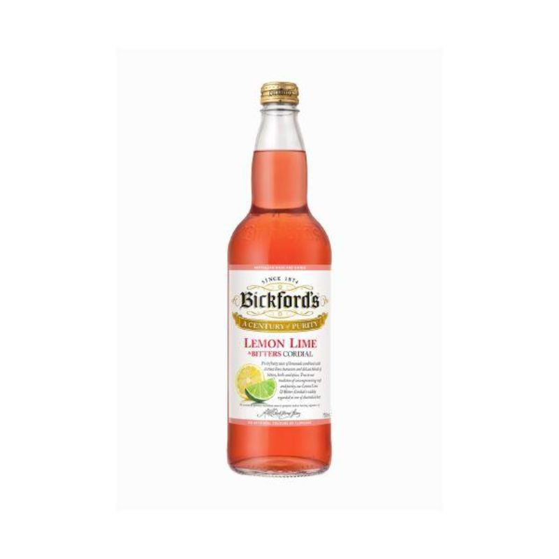 Bickford's Lemon Lime & Bitters Cordial 750ml