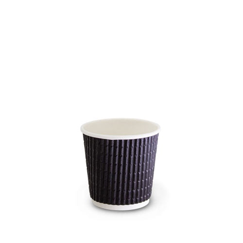 Coffee Cups Triple Wall Charcoal 4oz 25pk