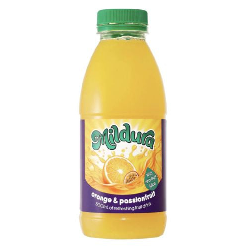 Mildura Orange/Passionfruit juice 500ml