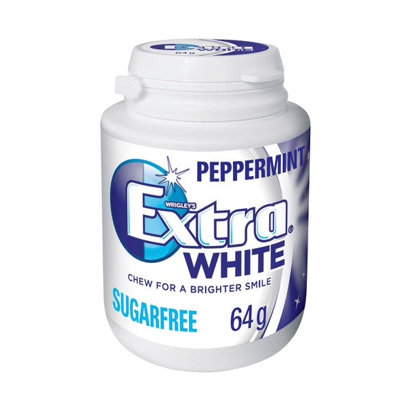 Extra White Peppermint SF Gum 64g