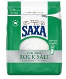 Saxa Salt Rock S/Crstl Iodised 500 gm
