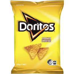 Doritos Corn Chips 170g Nacho Cheese