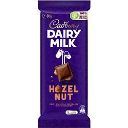 Cadbury Chocolate Dairy Milk Hazelnut 180g