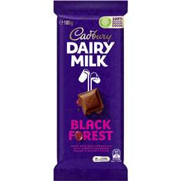 Cadbury Chocolate Dairy Milk Black Forest 180g