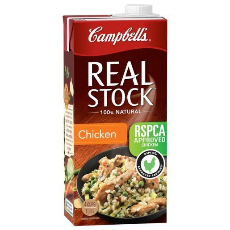 Campbells Real Stock Liquid 1L Chicken