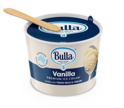 Bulla Vanilla Ice Cream Party Cup 100ml