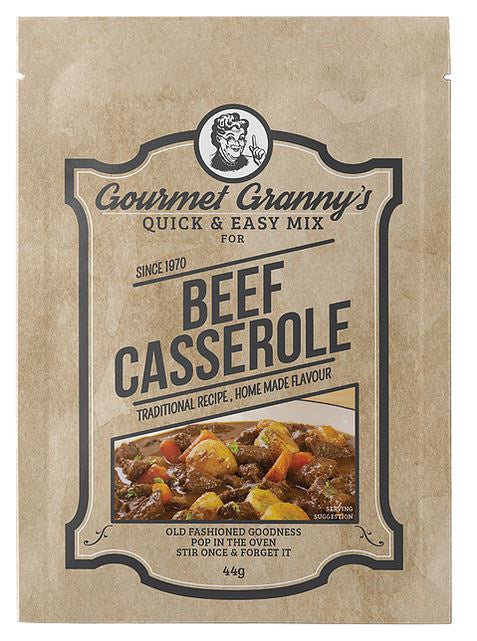 Gourmet Granny's Beef Casserole Sauce Mix 44g