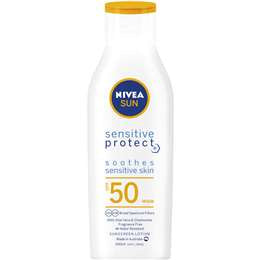 Sensitive Skin Moisturiser Sun Screen Lotion Spf50+200ml
