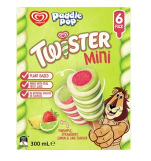 Paddle Pop Mini Twister 6pack