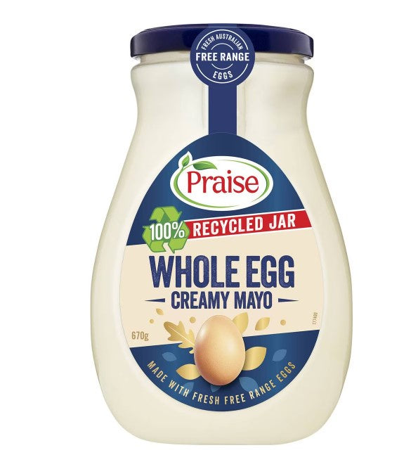 Praise Mayonaise Whole Egg 670g
