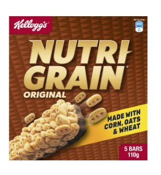 Kelloggs Nutrigrain Bar 5pk 110g