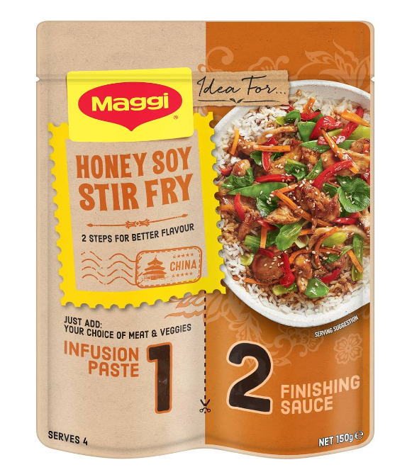 Maggi Stir Fry Honey Soy 150g (DNR)