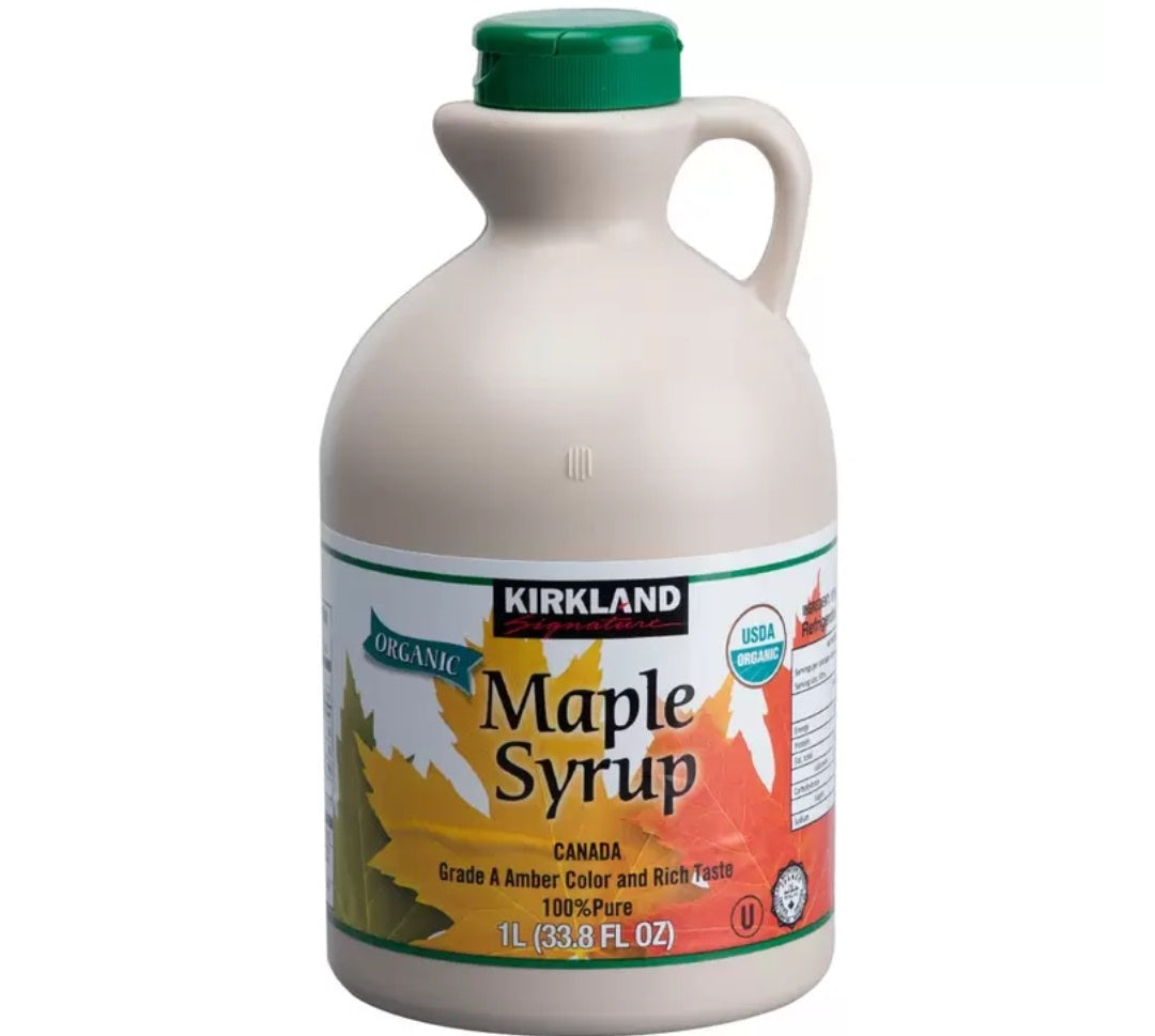 Kirkland Signature Organic Maple Syrup 1L