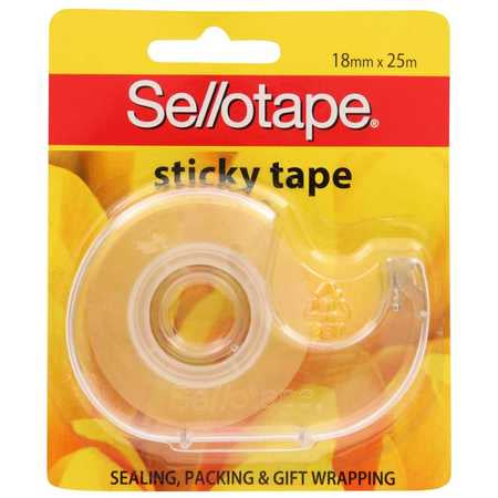 Sellotape Sticky Tape Dispenser 18mmx25m
