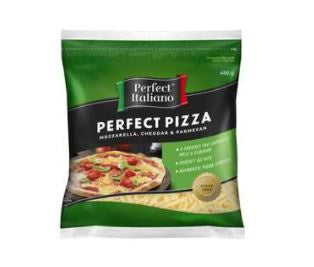Perfect Italiano Perfect Pizza Shredded Cheese 450g