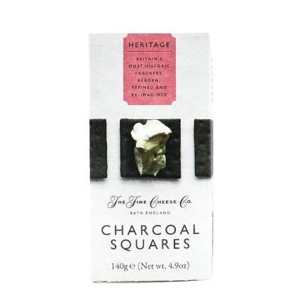 The Fine Cheese Co Heritage Charcoal Squares 140g