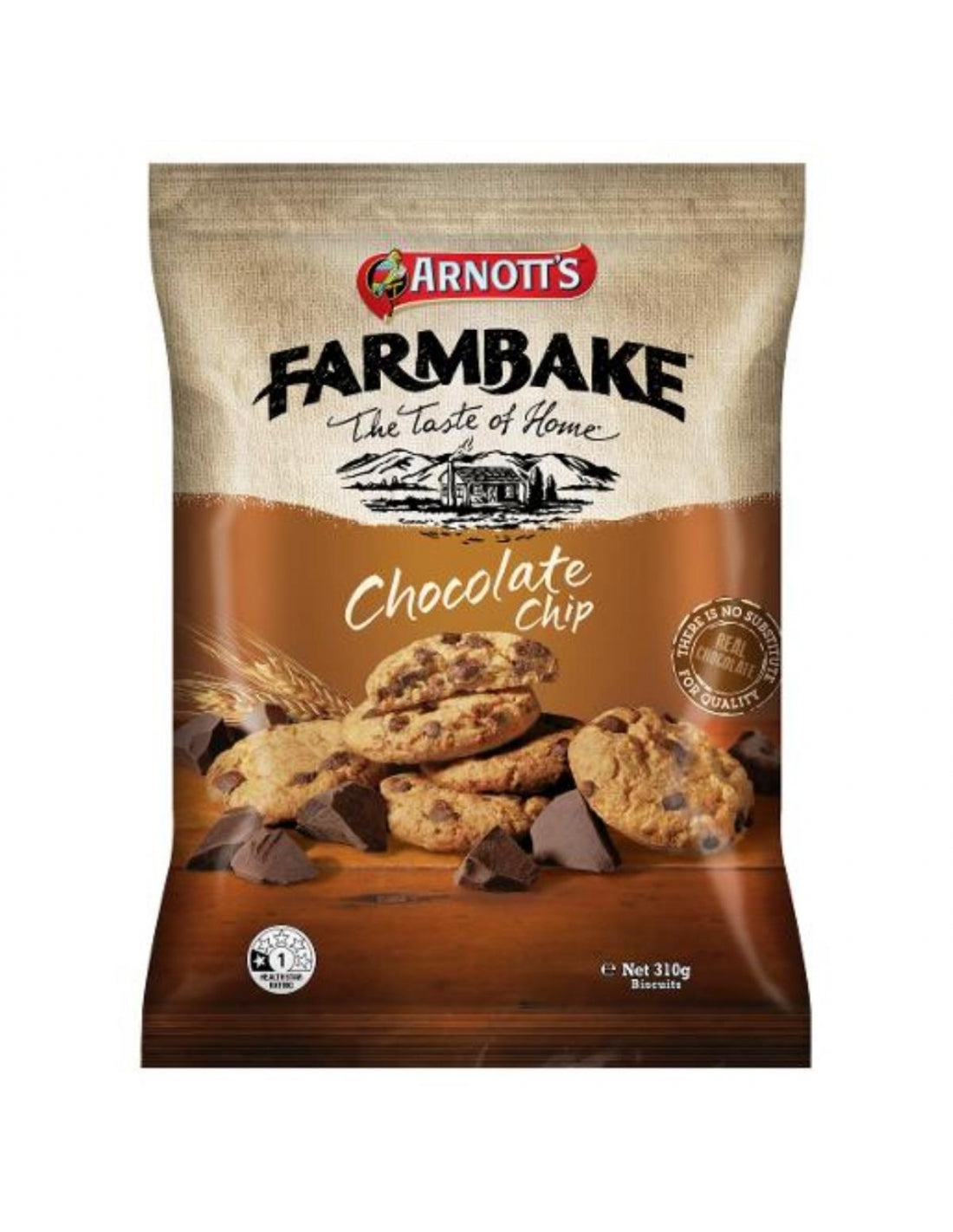 Arnotts FarmBake Choc Chip 310 gm